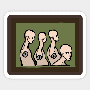 Mannequin Torsos Sticker